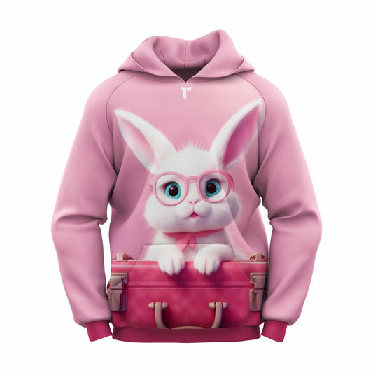 Pink Sweet Bunny Hoodie